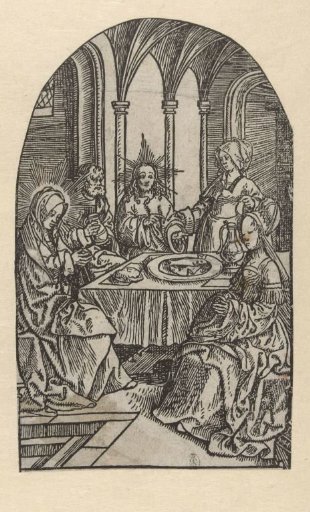 Christ with Mary and Martha