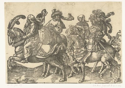 Two Horsemen, William V and Albert
