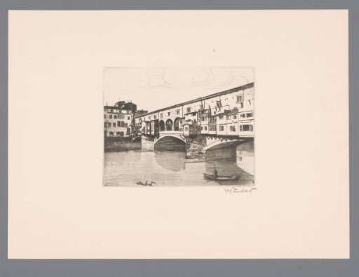 Ponte Vecchio over the Arno at Florence