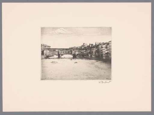 Ponte Vecchio over the Arno in Florence