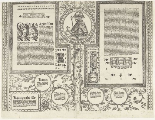 Genealogy of the House of Habsburg, leaf fifteen