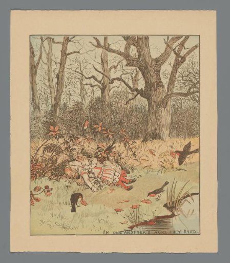 Two Deceased Children in a Wood