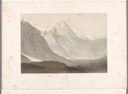 View of the valley of Grindelwald