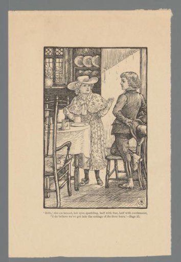 Rollo and Maia in an interior