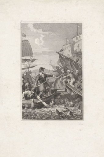 Meeting of Adriaan van der Kam with Algerians, 1755