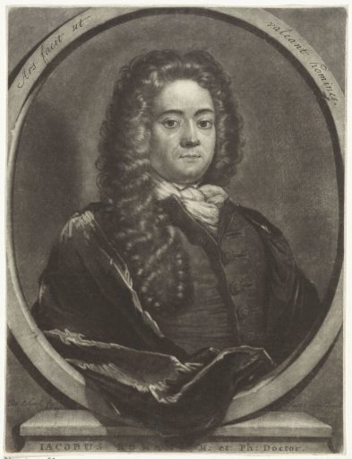 Portrait of the physician Jacob Roman