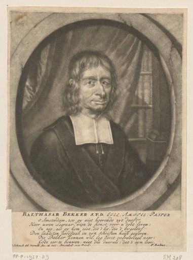 Portrait of Balthasar Bekker