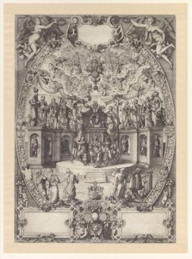 Allegory on the earthly sovereignty of Emperor Maximilian II