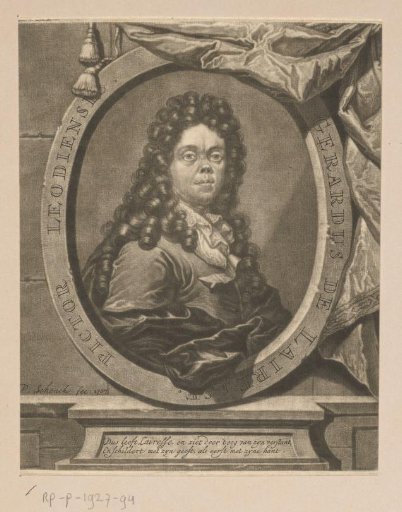 Portrait of Gerard de Lairesse