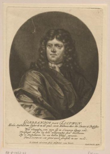 Portrait of Gerbrand van Leeuwen