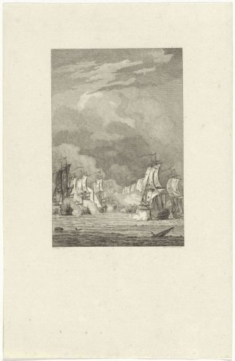 Naval Battle of Dogger Bank, 1781
