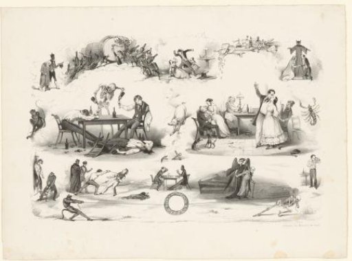 Scenes with Death and the Devil