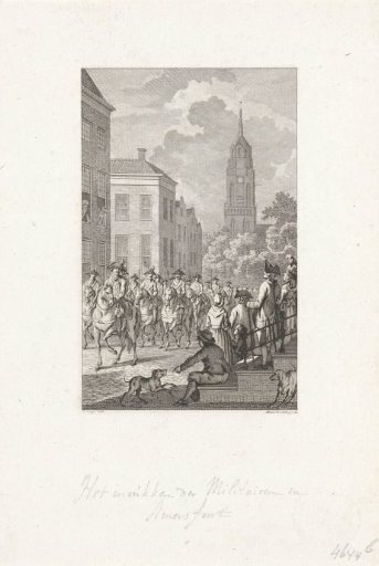 Entry of Soldiers into Amersfoort, 1785