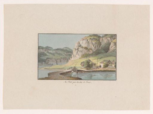 View of Le Pont near the Lac de Joux