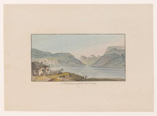 View of Les Charbonnières near the Lac de Joux