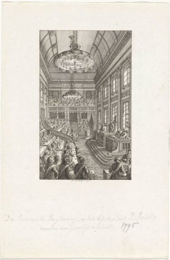 First National Assembly in The Hague, 1796