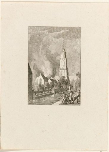 Explosion in the church of Amersfoort, 1787