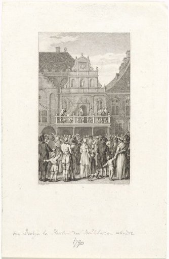 Burning of a Pamphlet in Haarlem, 1790