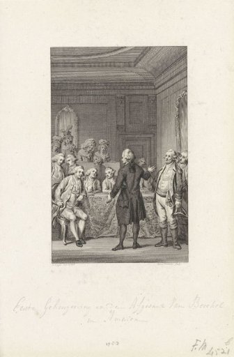 Reception of the First Dutch Envoy in the American Senate, 1783
