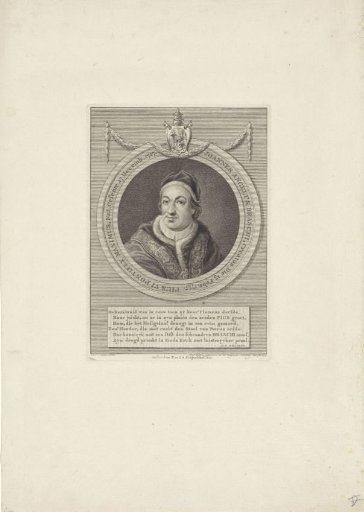 Portrait of Pope Pius VI