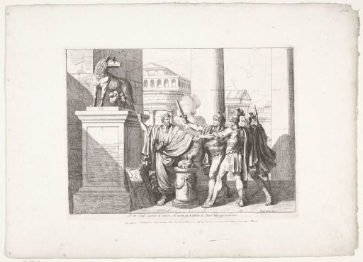 The Horatii Swear to Fight for Rome