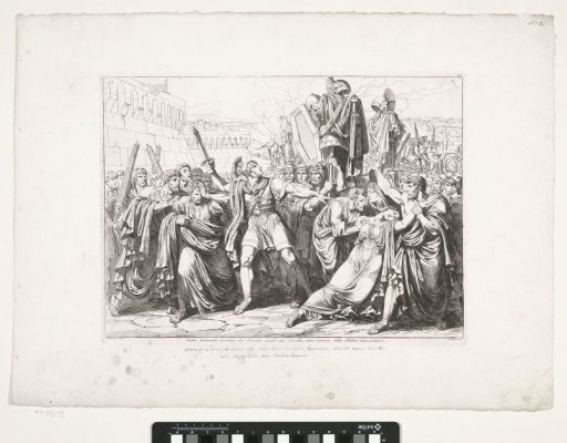 Publius Horatius Murders His Sister Camilla