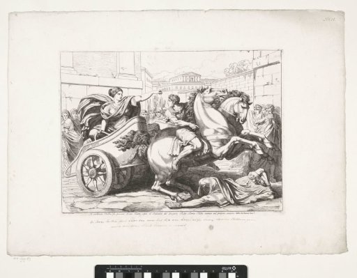 Tullia Drives over the Body of Her Father Tullius