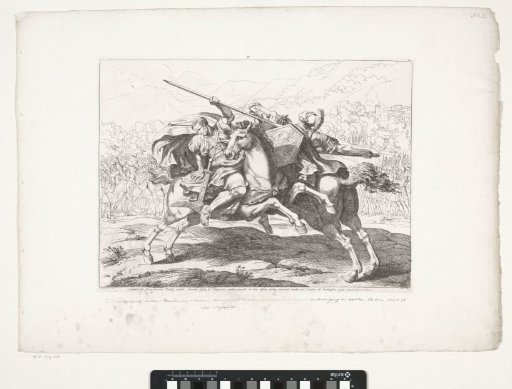 Fight between Brutus and Arruns Tarquinius