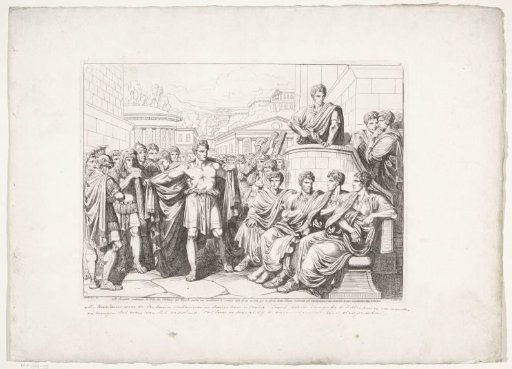 Coriolanus Shows His Scars