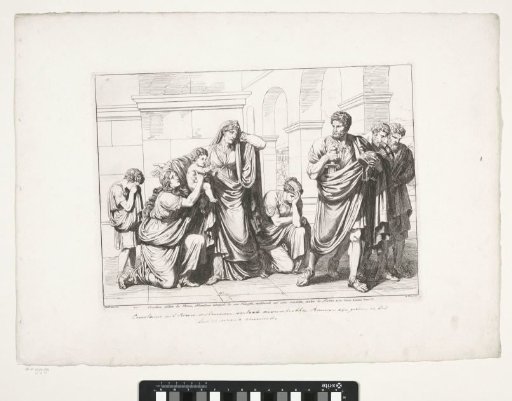 Coriolanus Leaves Rome and His Mourning Family