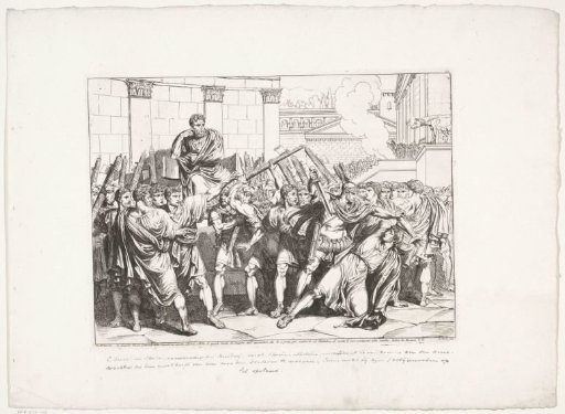 Gaius Servilius Ahala Kills Spurius Maelius