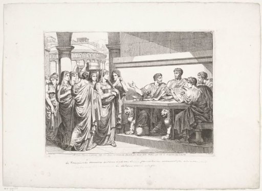 Roman Women Donate Jewelry for the Fatherland