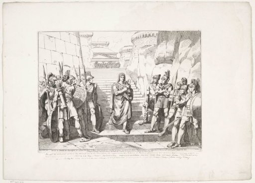 C. Fabius Dorso Walks Past the Enemy to Offer Sacrifice