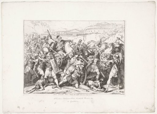 Marcus Furius Camillus Liberates Rome from the Gauls