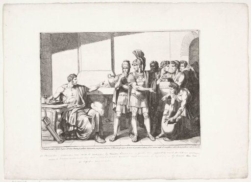 Manius Curius Dentatus Refuses Gifts from the Samnites