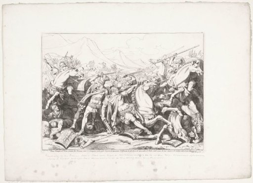 Scipio Africanus Saves His Wounded Father