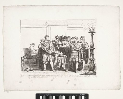 Catiline and His Soldiers Drink Blood