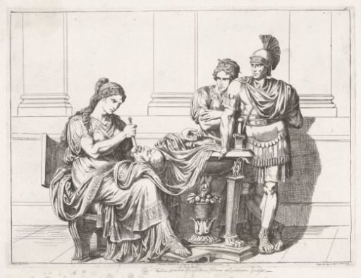 Fulvia Stabs a Needle into the Tongue of Cicero's Decapitated Head