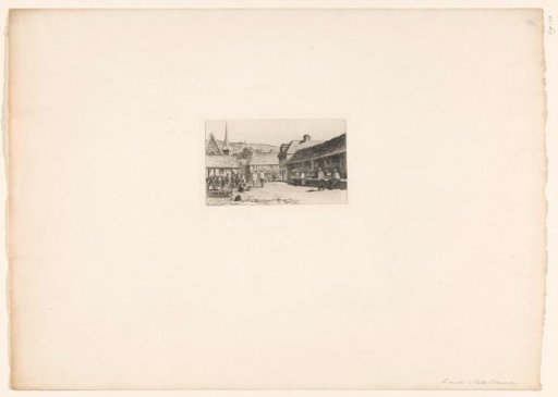 Market in Veules