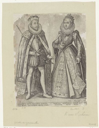 Double Portrait of Albert, Archduke of Austria and Isabella of Spain