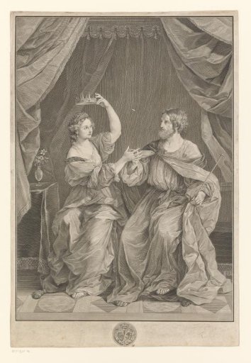 Ninus Offers Semiramis His Crown