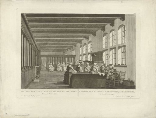 Interior of the Spinhuis in Amsterdam