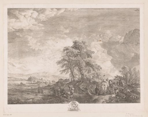 Falconers and bird catchers