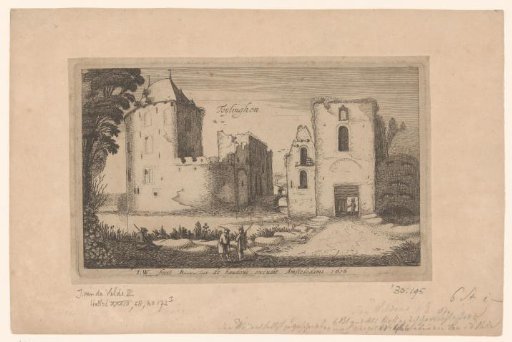 View of the Ruins of Slot Teylingen