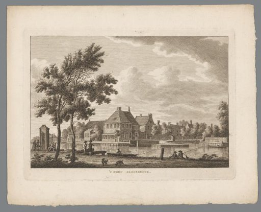 View of Sloterdijk and the Haarlemmer trekvaart