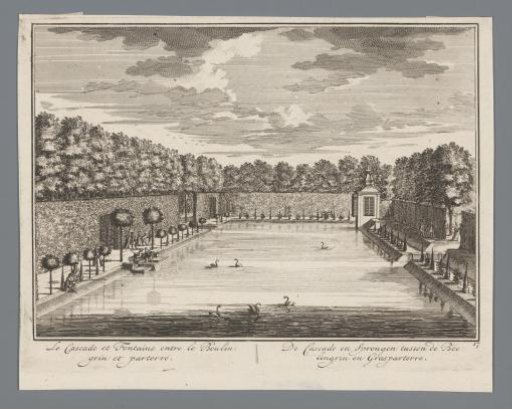 View of a Pond in the Garden of Slot Zeist
