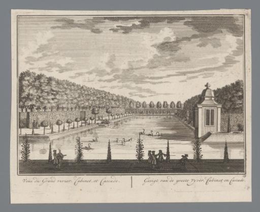 View of the Large Pond in the Garden of Slot Zeist