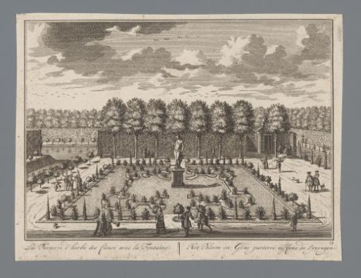 View of the Garden of Slot Zeist