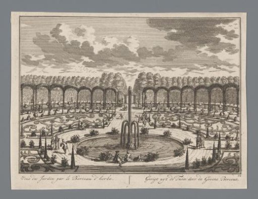 View of the Garden of Slot Zeist