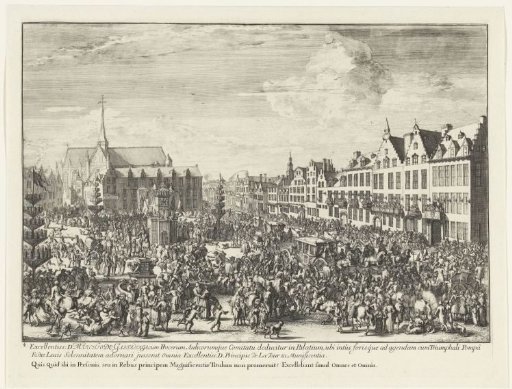 Celebration at the Entry of Leopold I into Brussels, 1686